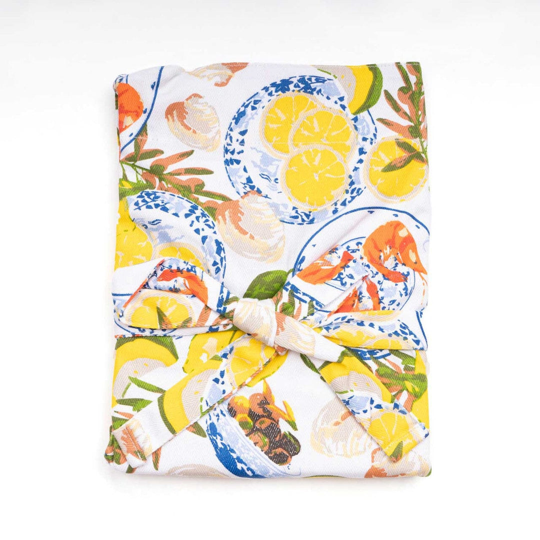 Lemon Santorini Apron Apron Mary Square 