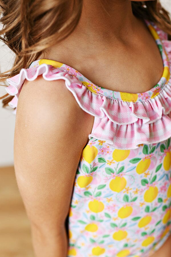Lemon Squeezy Swimsuit Girl Bathing Suit Swoon Baby 