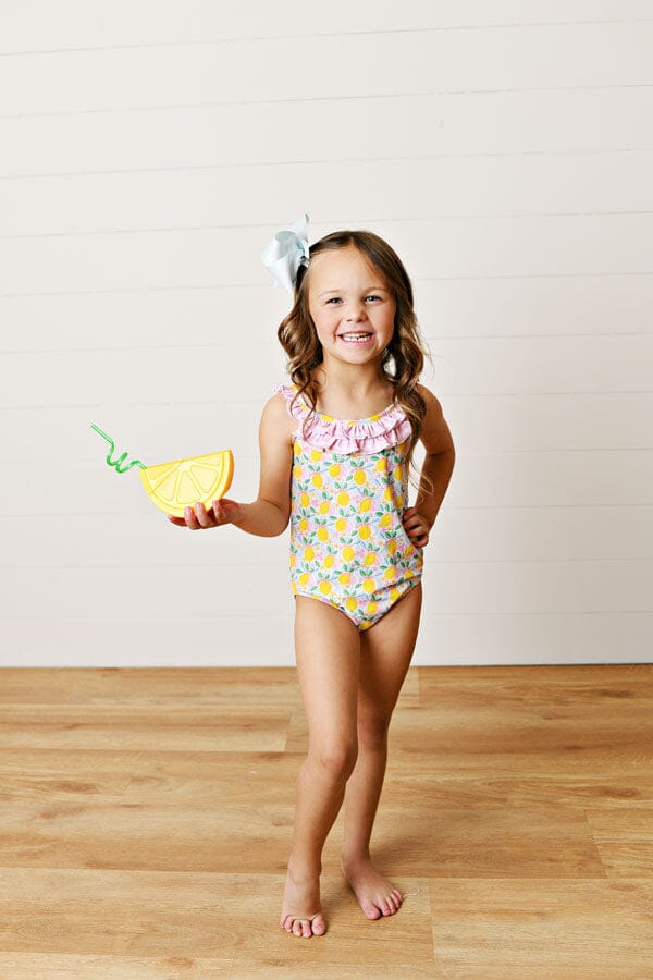 Lemon Squeezy Swimsuit Girl Bathing Suit Swoon Baby 