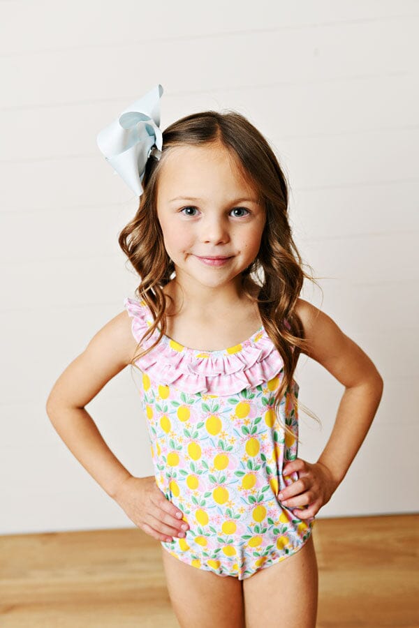 Lemon Squeezy Swimsuit Girl Bathing Suit Swoon Baby 