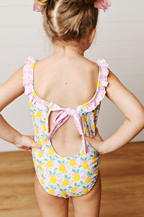 Lemon Squeezy Swimsuit Girl Bathing Suit Swoon Baby 