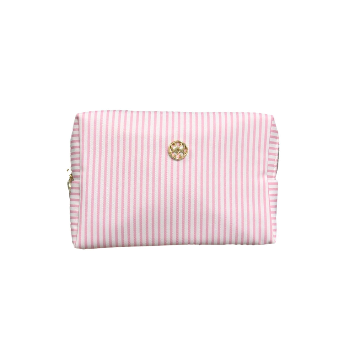 Lets Face It Mini Bag - Pink Stripe Cosmetic/Accessories Bags Mary Square 