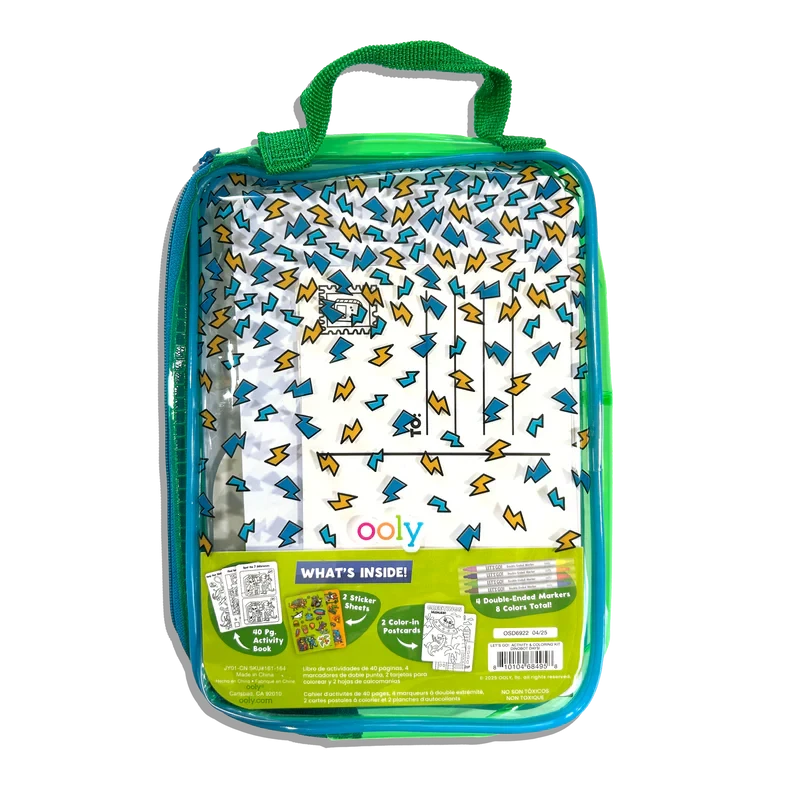 Let's Go! Activity & Coloring Kit - Robo Dinos Activity Toy Ooly 