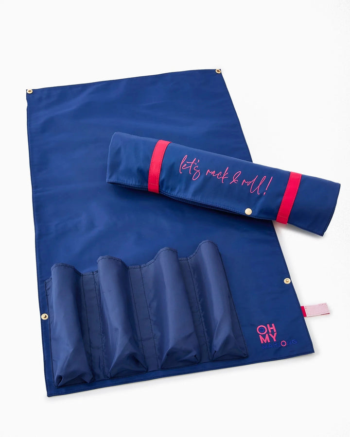 Let's Rack n Rock Bag Game Oh My Mahjong Navy 