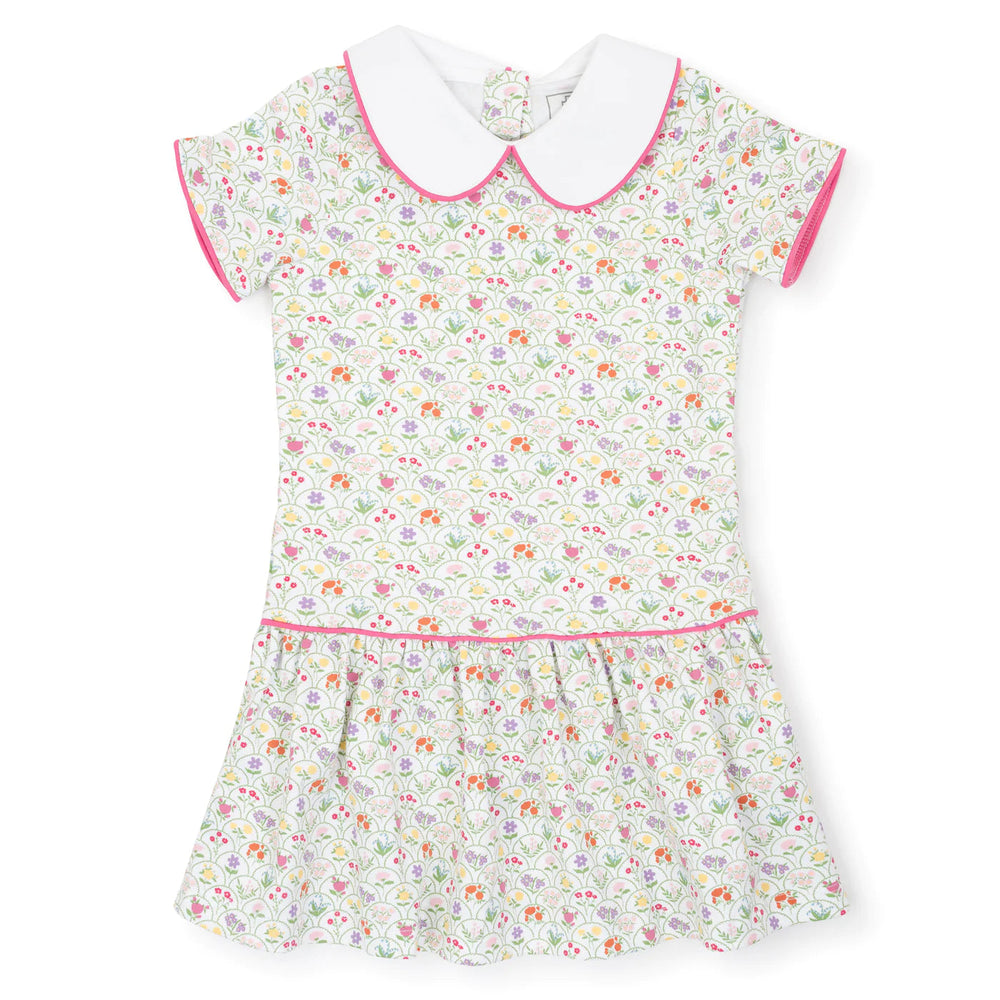 Libby Dress - Garden Floral Girl Dress Lila and Hayes 