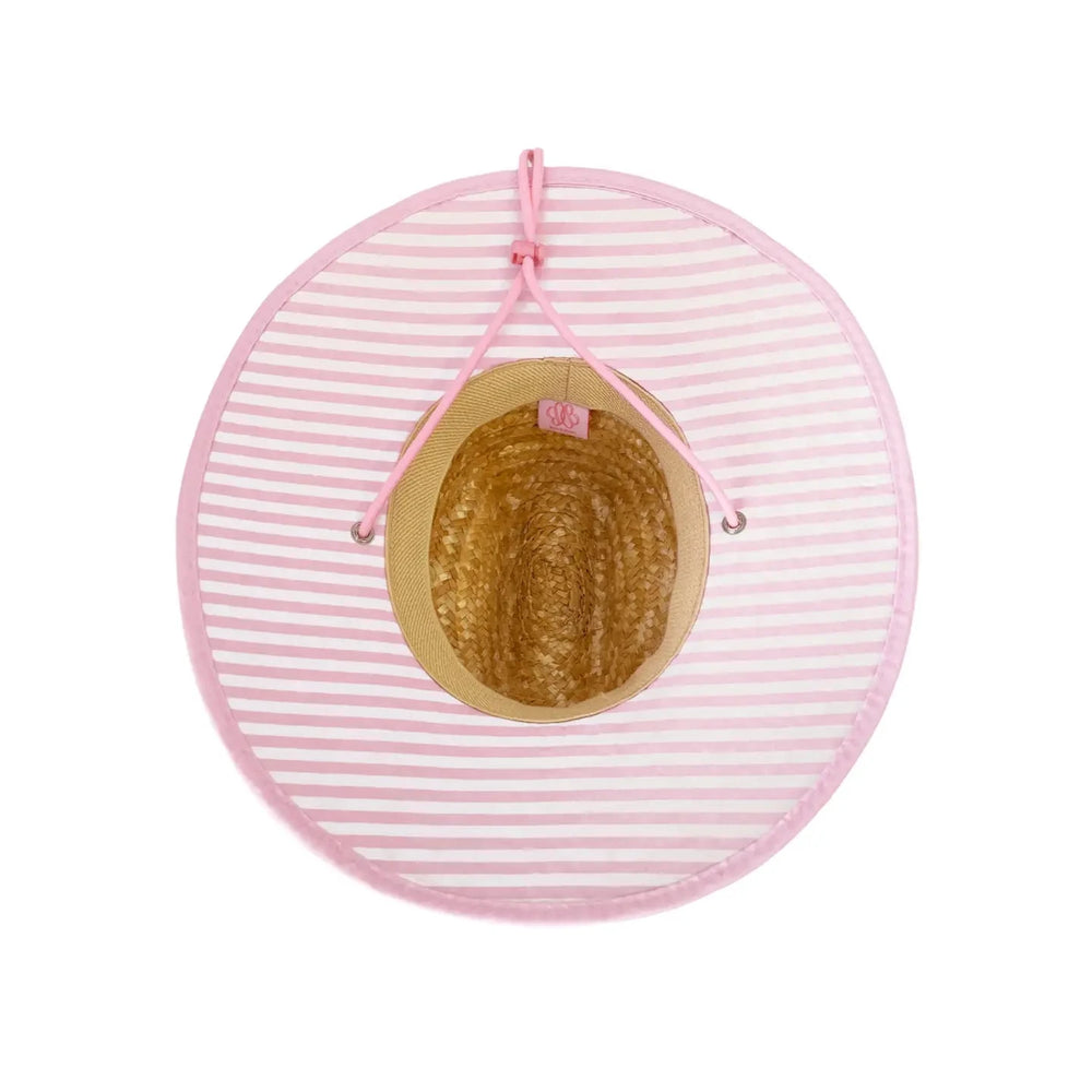 Lifeguard Hat - Pink Child Sun Hat Bits & Bows 