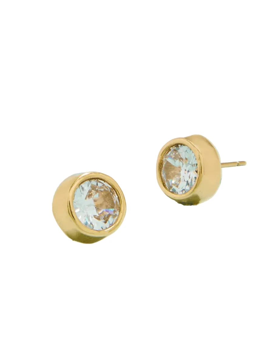 Lighthouse Stud CZ Earrings Womens Earrings Spartina 