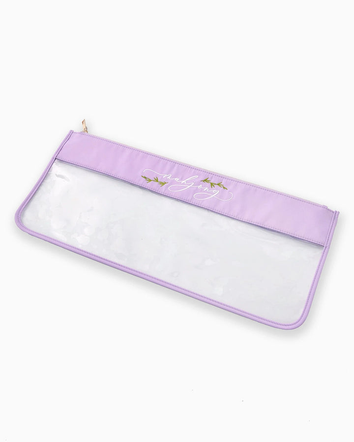 Lilac Script Mahjong Bag Game Oh My Mahjong 