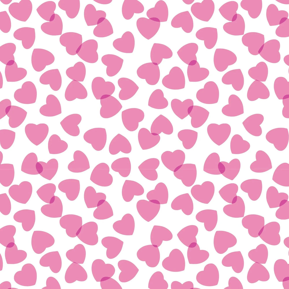 Lillian Girls' Dress - Confetti Hearts Pink Girl Dress Lila & Hayes 