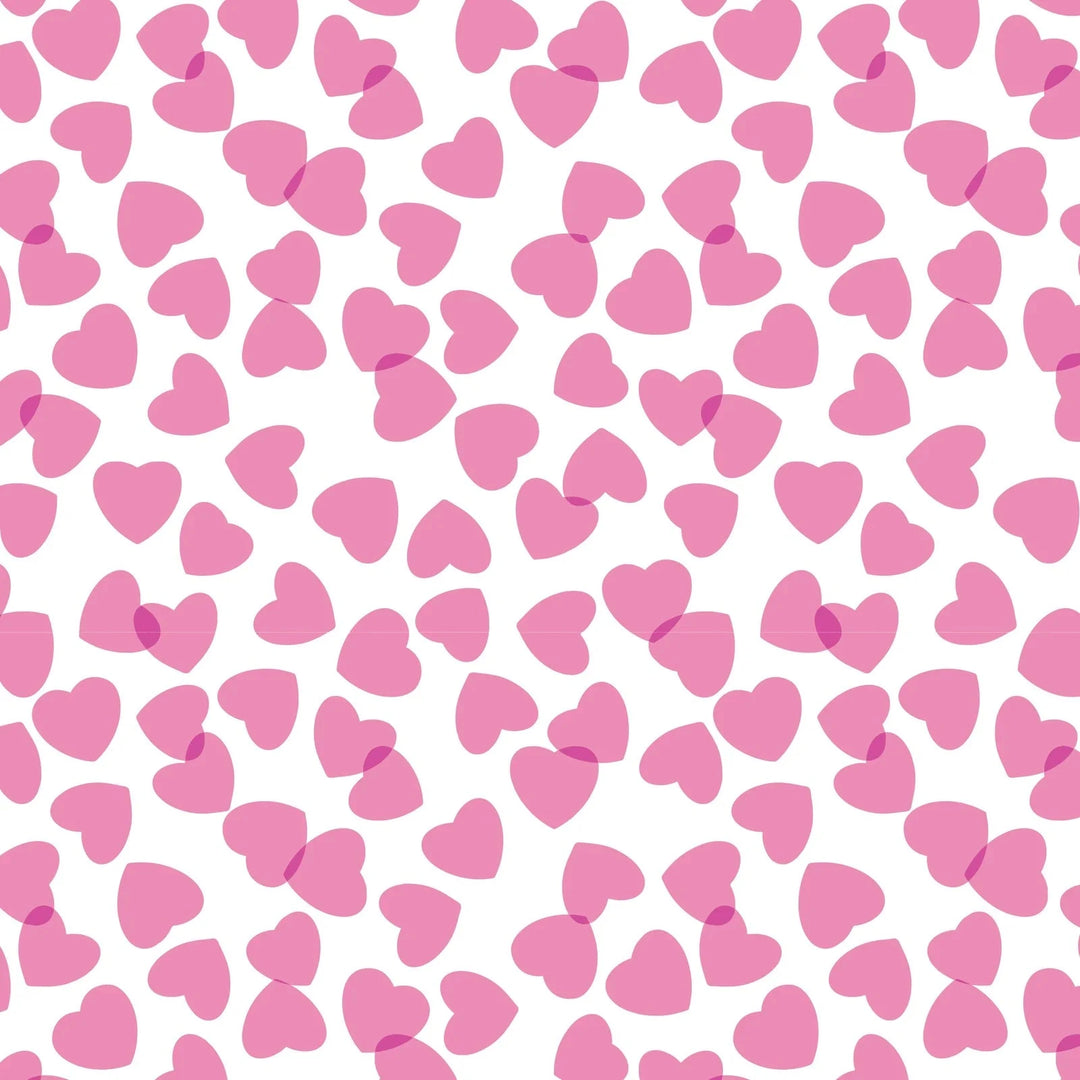 Lillian Girls' Dress - Confetti Hearts Pink Girl Dress Lila & Hayes 