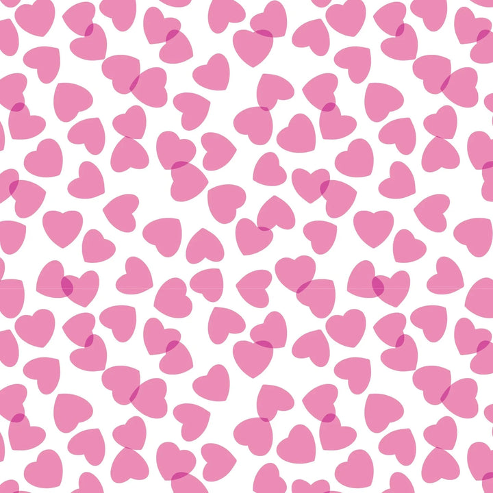 Lillian Girls' Dress - Confetti Hearts Pink Girl Dress Lila & Hayes 