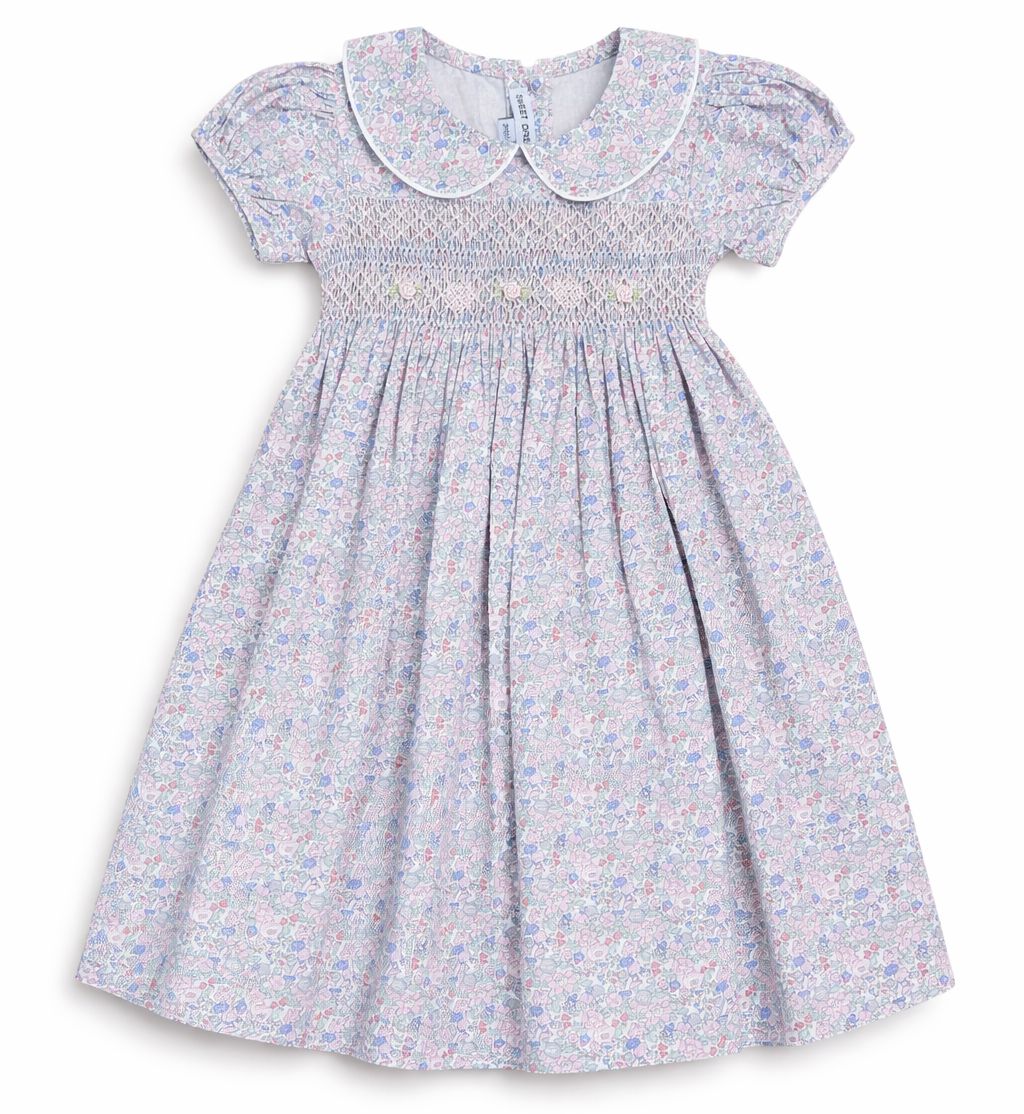 Lily Floral Smocked Dress Girl Dress Sweet Dreams 
