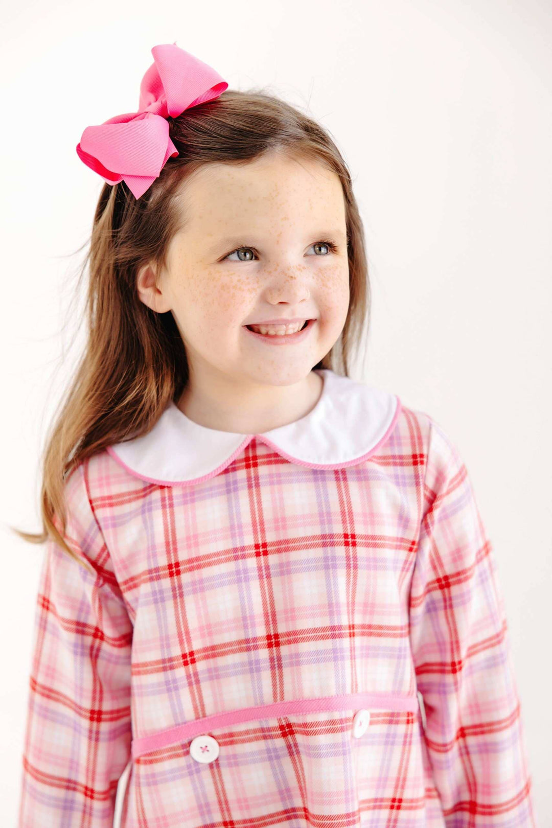 Lindy's Lunch Dress - Broadway Play Plaid Girl Dress Beaufort Bonnet 