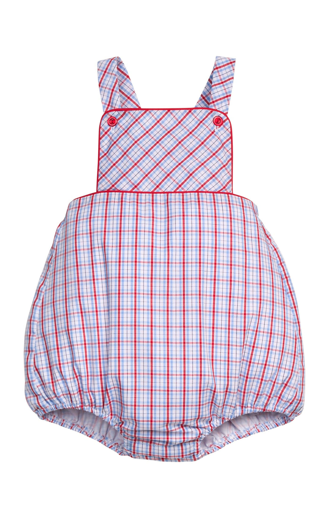 Linville Bubble- Patriotic Plaid Boy Bubble Little English 