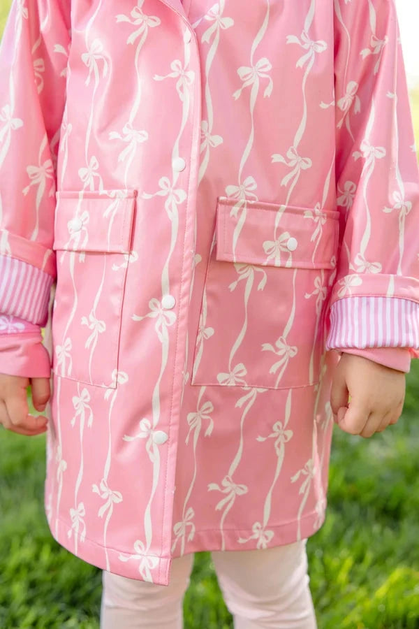 Liquid Sunshine Slicker - Belle Court Bows Girl Jacket Beaufort Bonnet 