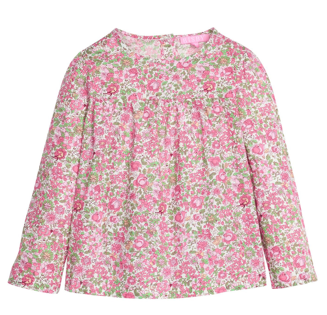 Lisle Top - Recoleta Floral Rose Girl Shirt Bisby 