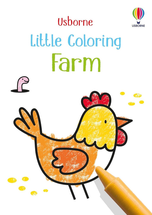 Little Coloring Book - Farm Book Usborne 