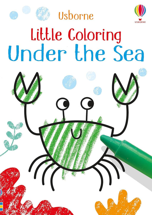 Little Coloring Book - Under the Sea Book Usborne 