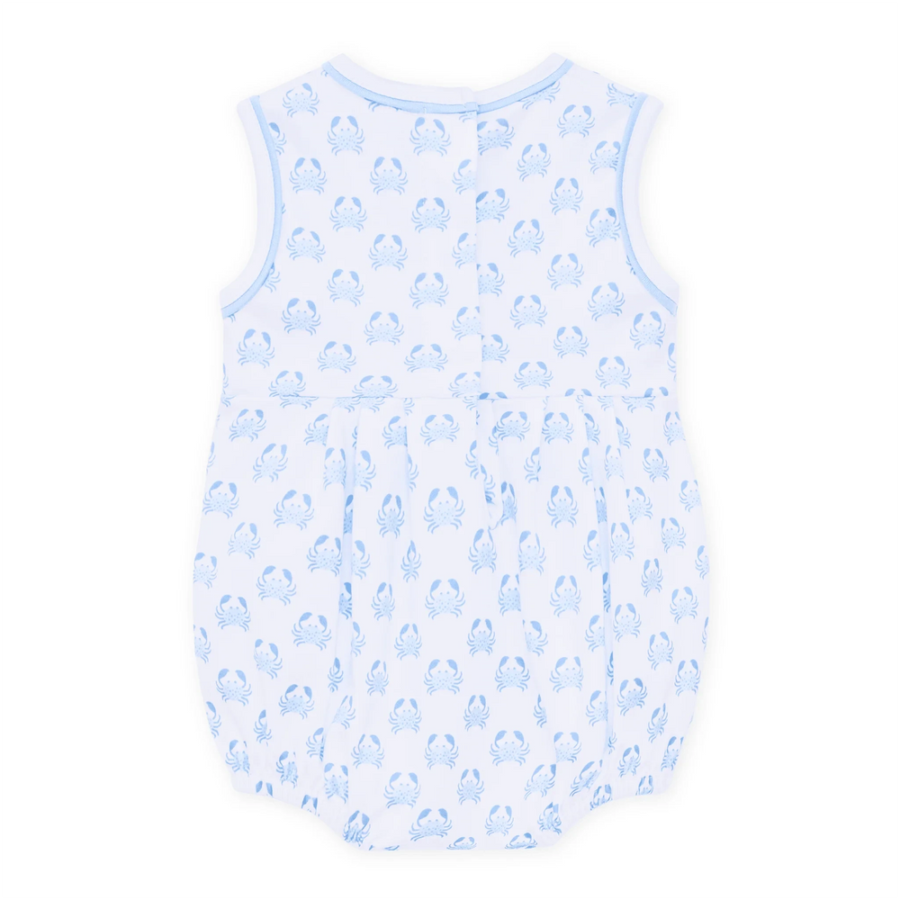 Little Crawlers Print Bubble - Light Blue Boy Bubble Magnolia Baby 