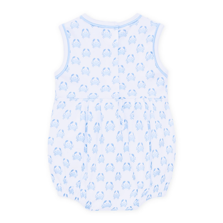 Little Crawlers Print Bubble - Light Blue Boy Bubble Magnolia Baby 