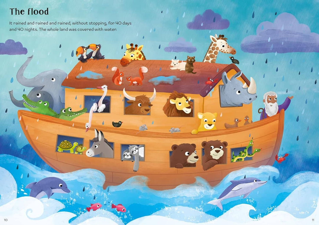 Little First Stickers- Noah's Ark Book Harper Collins 