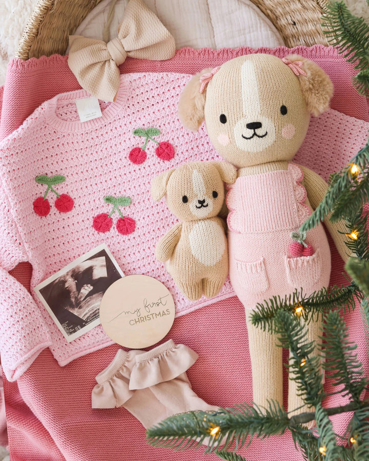 Little Nora - Golden Puppy Plush Toy Cuddle + Kind 