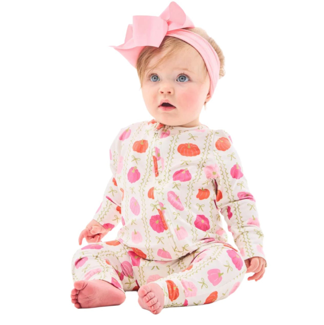 Little Pumpkin Pajamas Girl Pajamas Mary Square 0-3m 