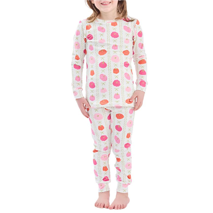 Little Pumpkin Pajamas Girl Pajamas Mary Square 2T 