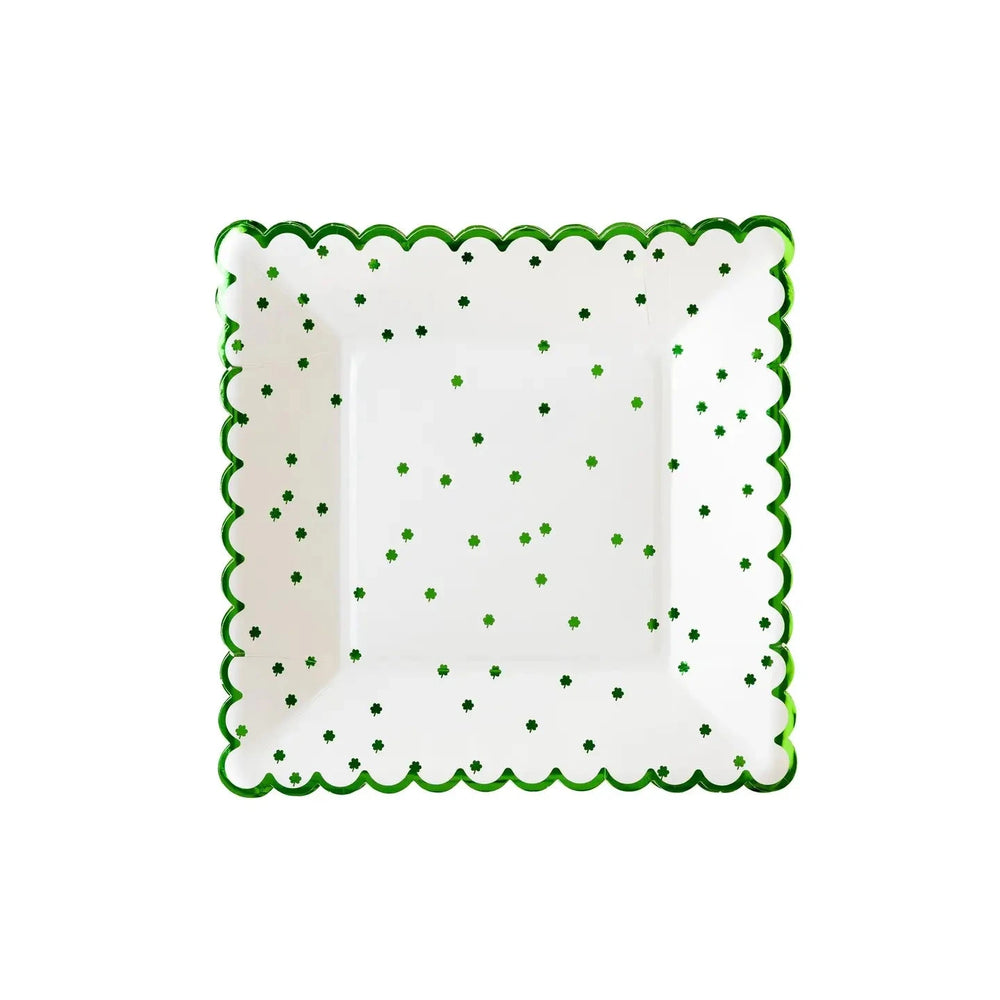 Little Shamrocks Paper Plates Paper Products My Mind's Eye 