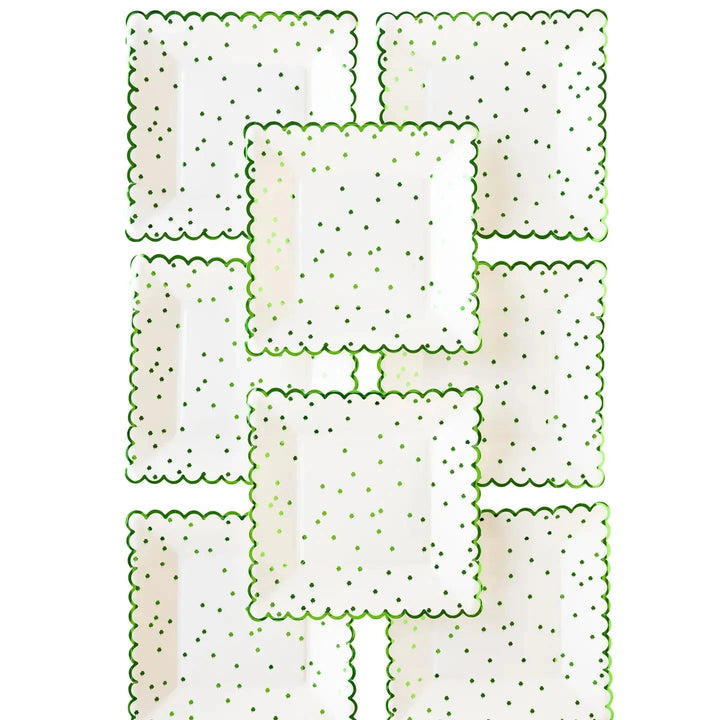 Little Shamrocks Paper Plates Paper Products My Mind's Eye 
