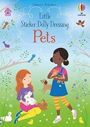 Little Sticker Dolly Dressing - Pets Book Harper Collins 