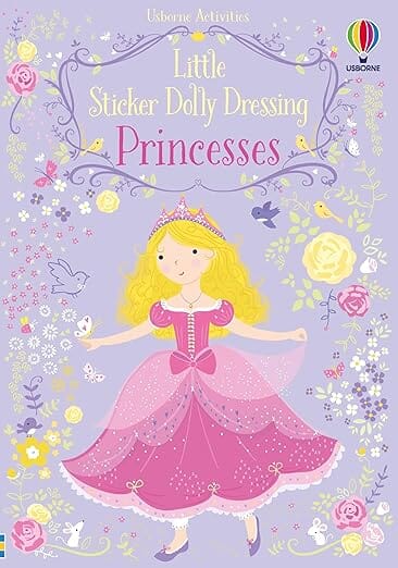 Little Sticker Dolly Dressing - Princess Book Harper Collins 