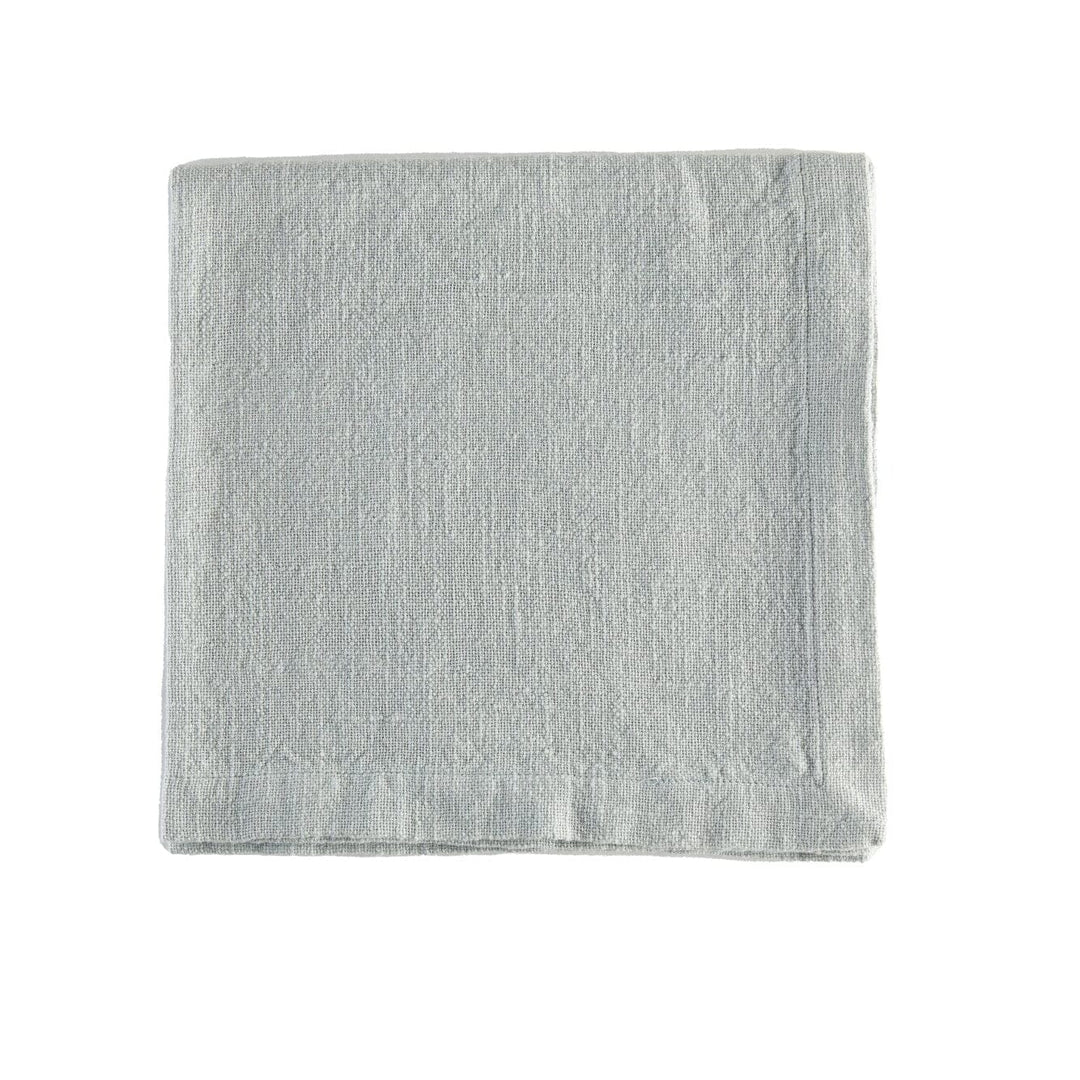 Logan Dinner Napkins - Mist Dinner Napkins Tableau 