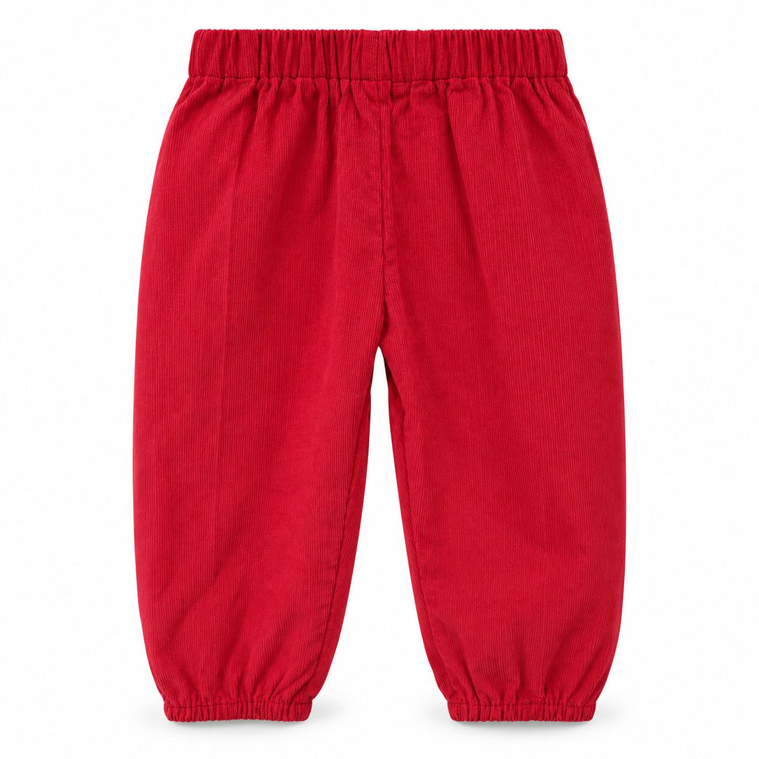 Logan Elastic Corduroy Pant - Red Boy Pants Remember Nguyen 