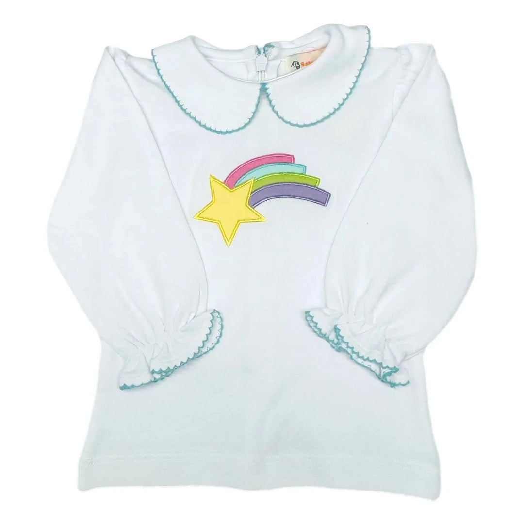 Long Sleeve Blouse - Shooting Stars Girl Shirt Luigi 