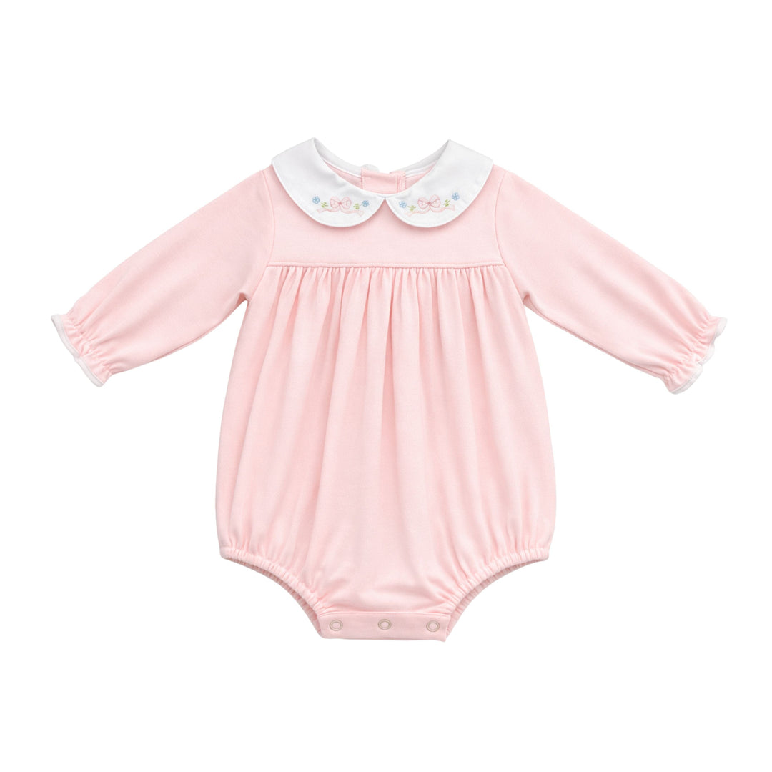 Long Sleeve Flower Bow Bubble Girl Bubble Auraluz 