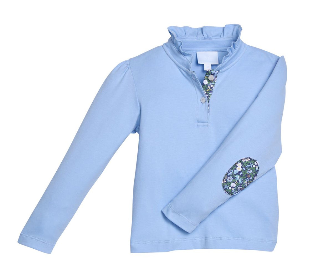 Long Sleeve Hastings Polo - Winslow Floral Girl Shirt Little English 