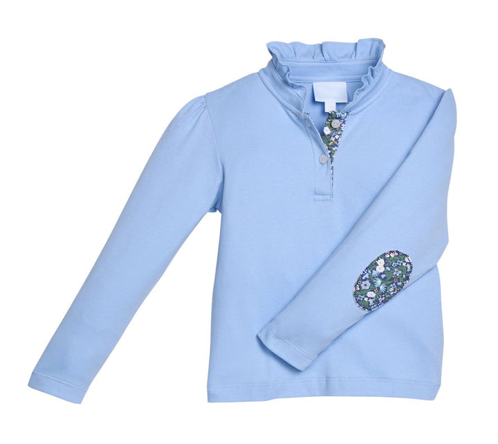 Long Sleeve Hastings Polo - Winslow Floral Girl Shirt Little English 