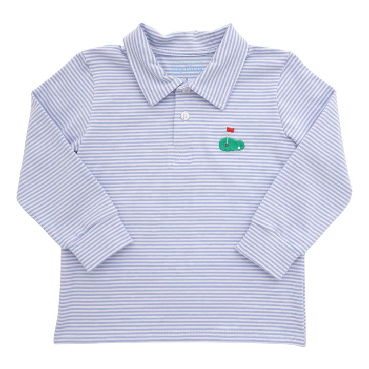 Long Sleeve Polo - Golf Boy Shirt Itsy Bitsy 