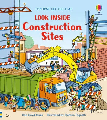 Look Inside Construction Sites Book Harper Collins 
