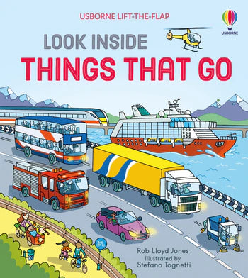 Look Inside Things That Go Book Book Harper Collins 