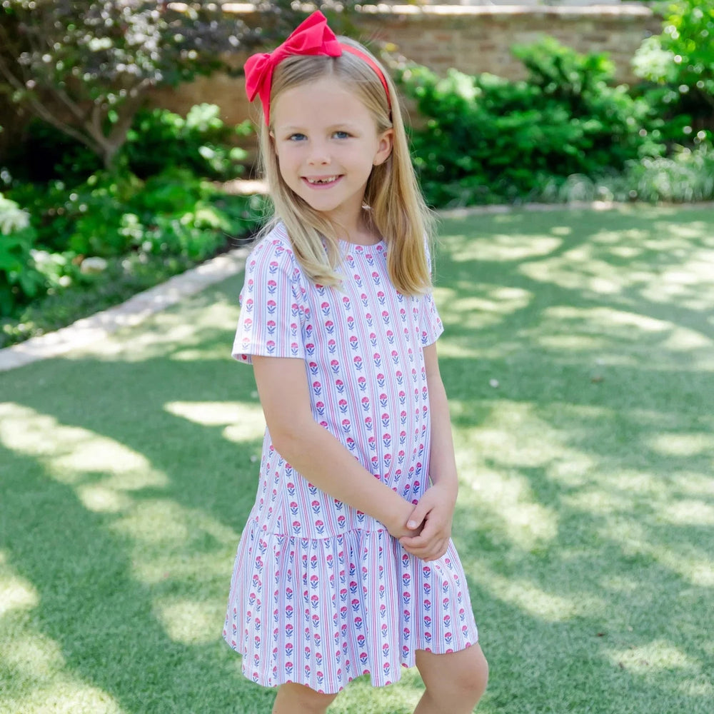 Lottie Girls' Dress - Liberty Floral Girl Dress Lila & Hayes 