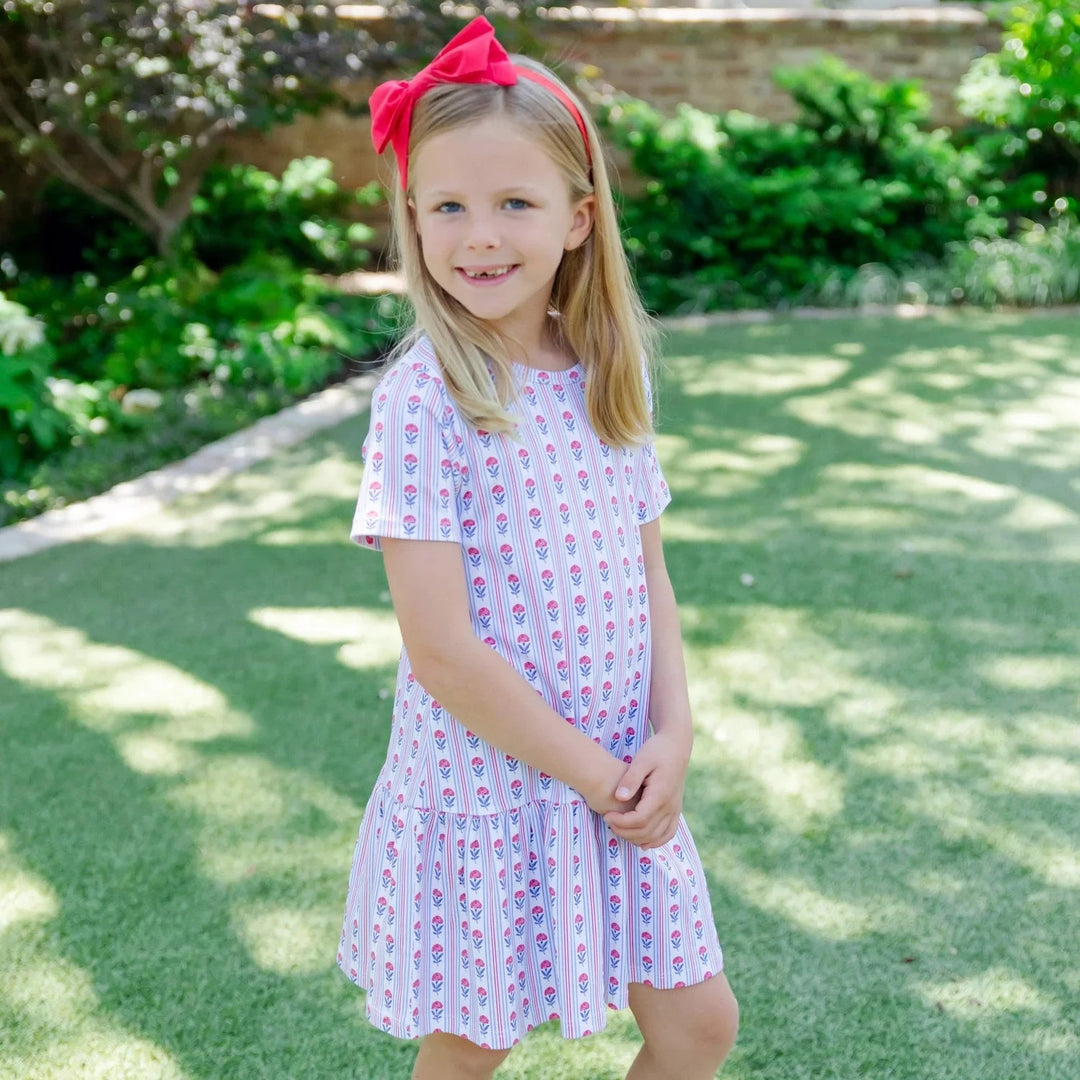 Lottie Girls' Dress - Liberty Floral Girl Dress Lila & Hayes 