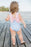 Lottie One Piece Swimsuit- Shells Girl Bathing Suit James and Lottie 