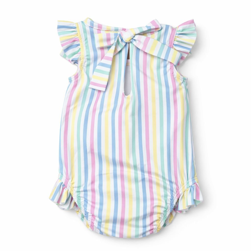 Lottie Swimsuit - Sorbet Stripes Girl Bathing Suit Lullaby Set 