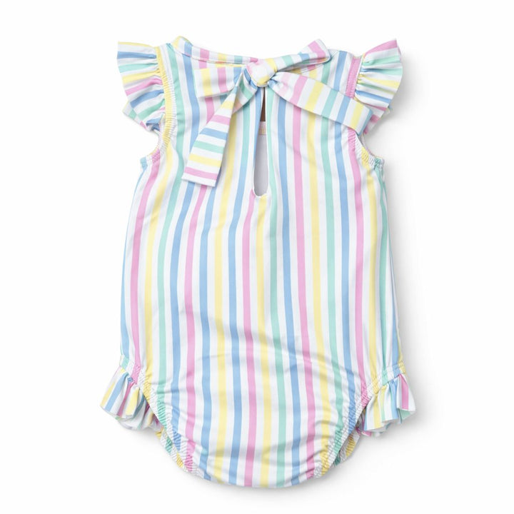 Lottie Swimsuit - Sorbet Stripes Girl Bathing Suit Lullaby Set 