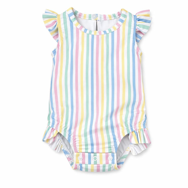 Lottie Swimsuit - Sorbet Stripes Girl Bathing Suit Lullaby Set 