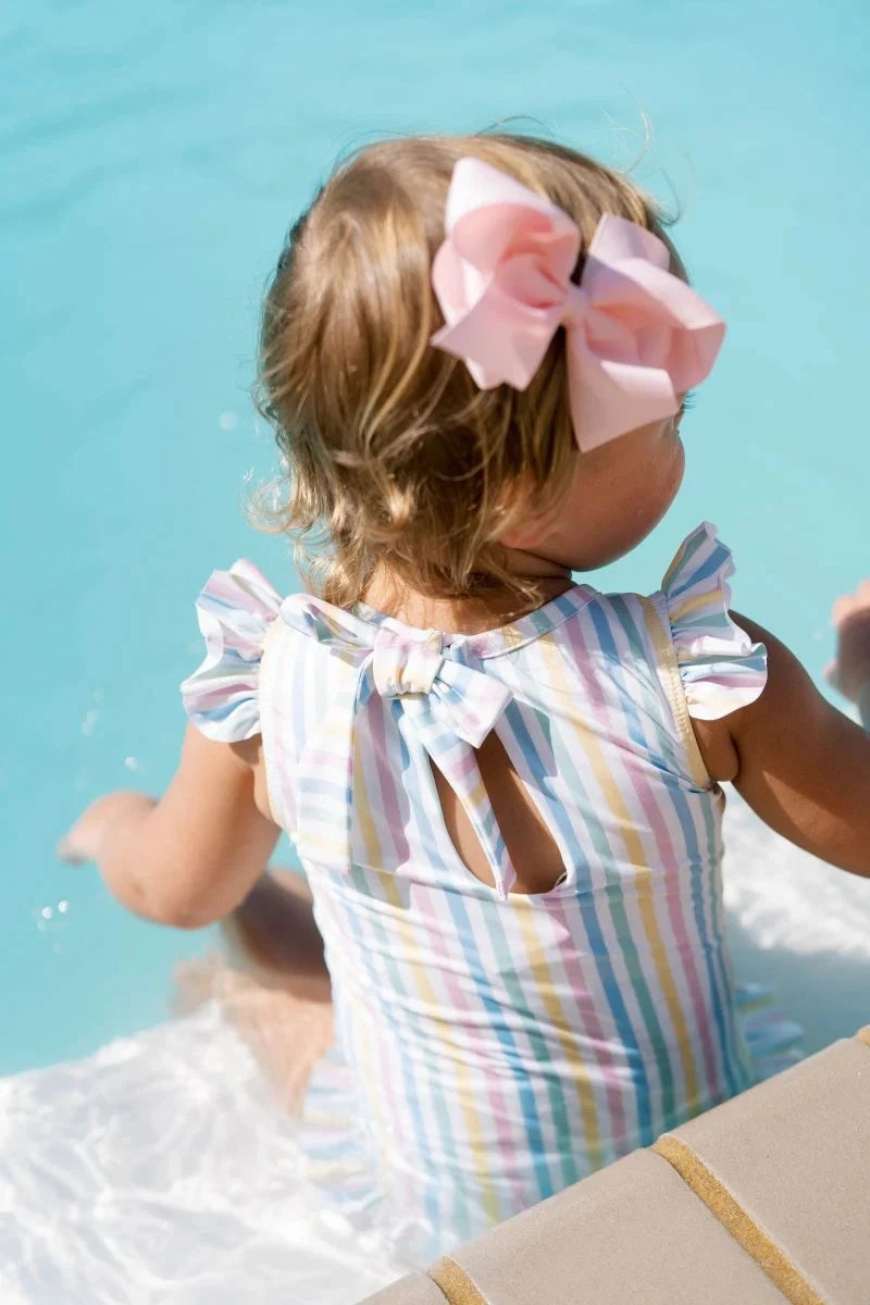 Lottie Swimsuit - Sorbet Stripes Girl Bathing Suit Lullaby Set 