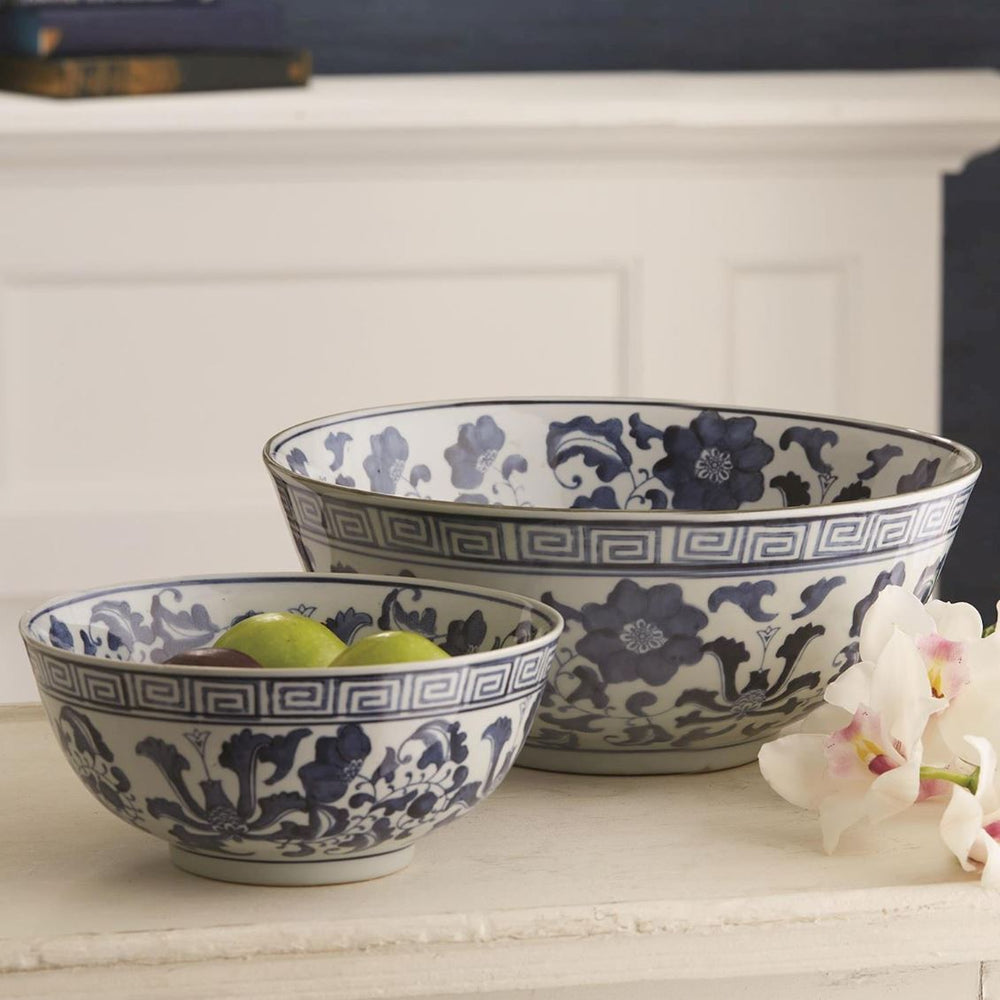 Lotus Flower Decorative Bowls Serving Piece Two's Company 