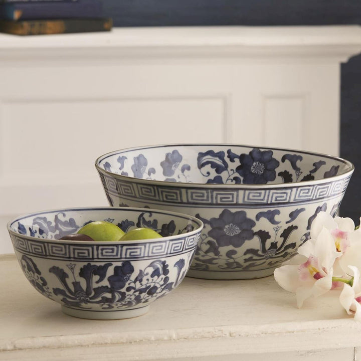 Lotus Flower Decorative Bowls Serving Piece Two's Company 